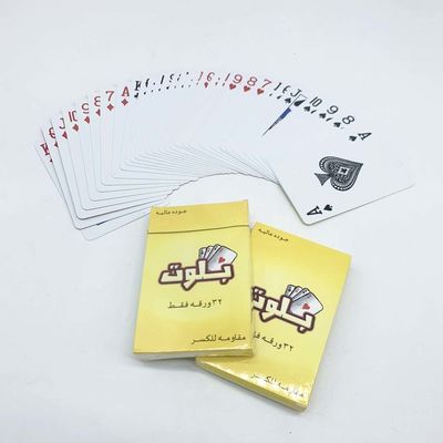 Kundenspezifische Spielkarten Front And Back CMYK
