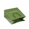 Grün-Kraftpapier-Papiertüten SGS-ISO9001 mit den Griffen pp. verdreht