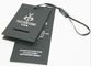 Schwarzes Papier-Hang Tags For Clothing Offset Drucken des Schwingen-600dpi