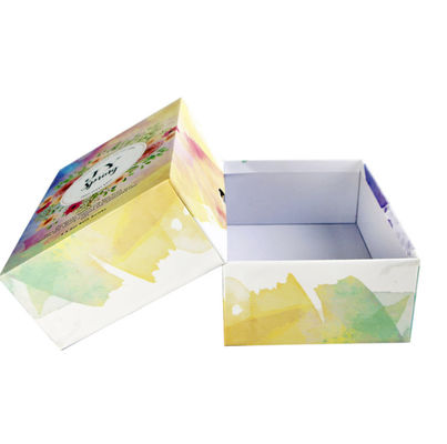 Steife Pappgeschenkboxen Floweral 2mm mit Drucken der Deckel-CMYK