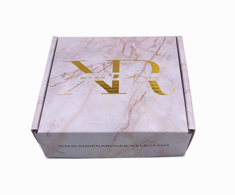 Logo Printed Recycled Packaging Boxes für Kosmetik-glatte Laminierung
