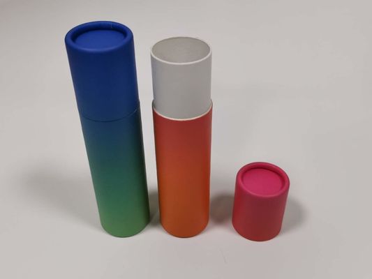 Pantone-Zylinder-Pappverpackenkosmetik-Kraftpapier-Papprohre 150*35mm