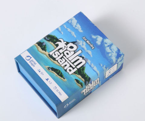 0.35mm 100% PVC-Spiel-Spielkarten mit magnetischem Flip Packaging ODM