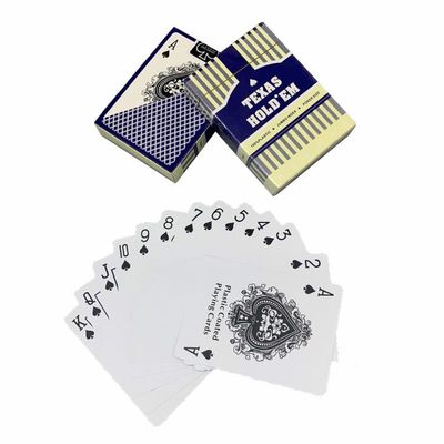 63x88mm riesige Plastikspielkarten geben Stärke des Beispiel0.32mm frei