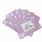 Kundengebundene Mahjong-Schürhaken-Spielkarte-Spiele, die mit Matt Lamination drucken