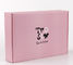 Rosa-Pappschachtel E Grad gewelltes kosmetisches Verpackenpantone-Farbdrucken