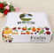 Biologisch abbaubares unterschiedliches Tray White Corrugated Box For Frucht-Verpacken 3x4
