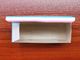Matt Laminated Water Resistant Ivory-Brett-Kasten mit klarem PVC-Fenster