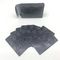 Schwarze Folien-wasserdichte Plastikschürhaken-Karten mit silberner Folie Tuck Box