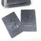 Schwarze Folien-wasserdichte Plastikschürhaken-Karten mit silberner Folie Tuck Box