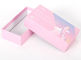 2mm druckte steifes Pappgeschenkbox-Rosa recyclebares für Kosmetik